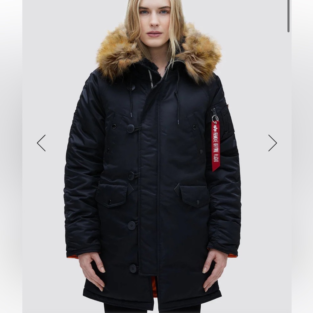Alpha Industries N-3B SLIM FIT PARKA, Fits S/M